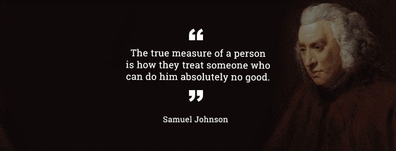 Inspiring quotes | Samuel Johnson