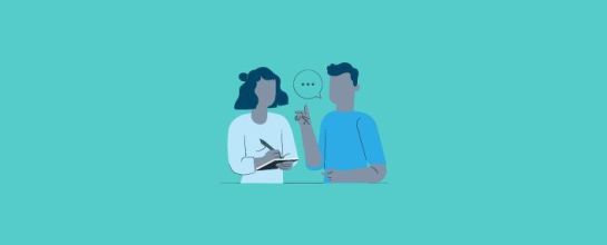 ilustração de alguém aprender como ser um bom líder