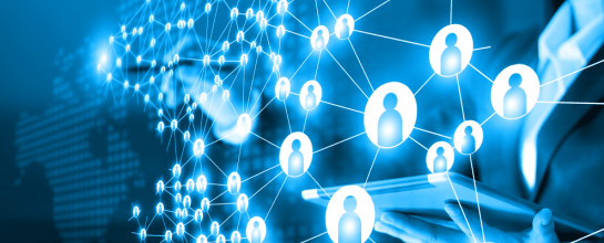 Imagem com icones de pessoas representando o processos de recrutamento e seleção